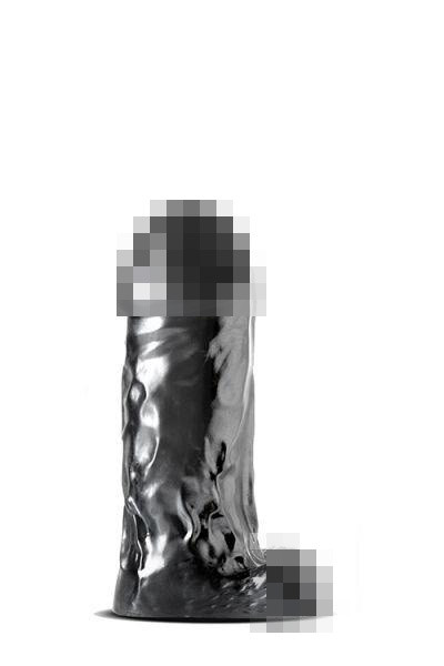 Фалоімітатор Гігант JET DESTROYER CARBON METALLIC BLACK 20см на 8см, фото 1