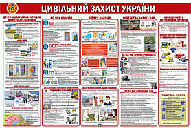 Стенд ЦЗУ01 "Цивільний захист України"