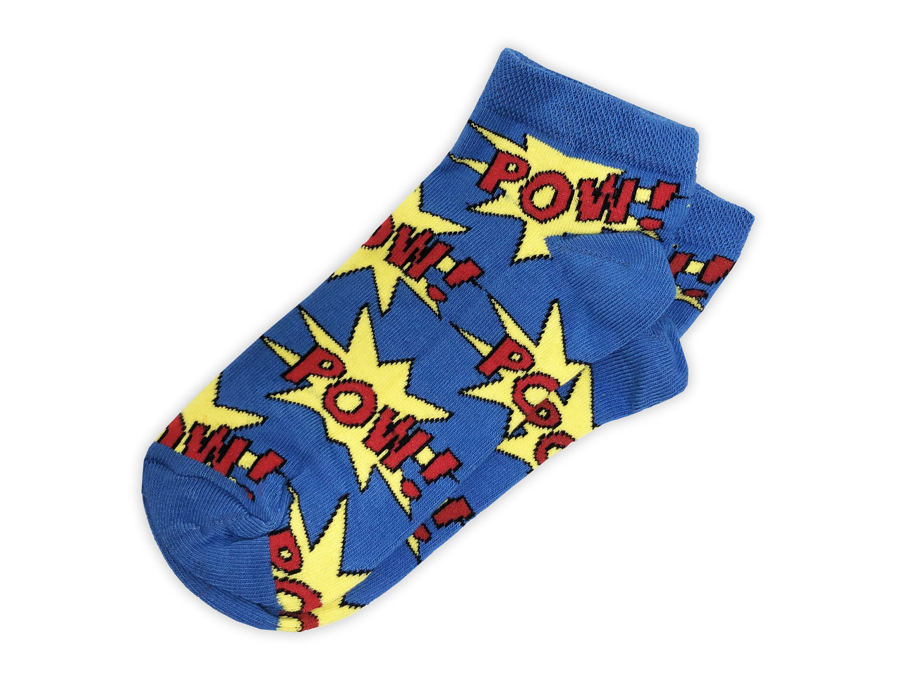 Шкарпетки Neseli Короткі POW сині , One size (37-42)