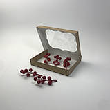 Коробка для пряника, 200*150*30 мм, з вікном, крафт, фото 4