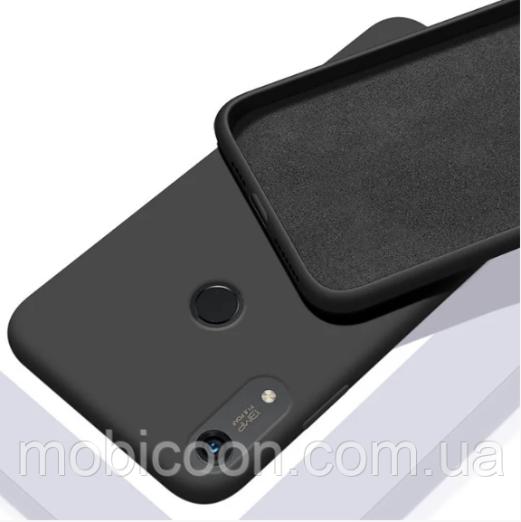 Чехол GRAND Full Silicone Cover для Huawei Y6 Prime (2019) Black, фото 1