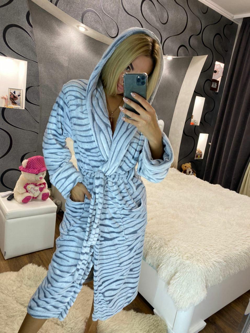 Довгий махровий халат Туреччина