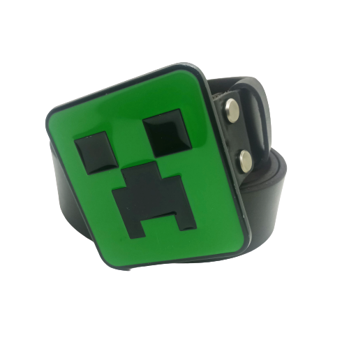 Ремінь шкіряний Minecraft Creeper, фото 1