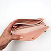 Жіночий місткий гаманець Fashion&Classic Рожевий, фото 7