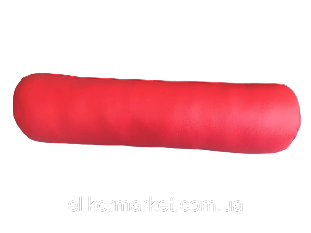 Валик (для кушеток косметологічних) 70 см Червоний діаметр 15см, фото 1