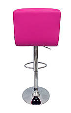 Барний стілець хокер Bonro B-628 рожевий, фото 3