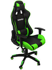 Крісло геймерське Bonro 2018 зелене