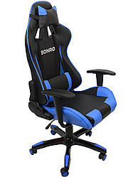Крісло геймерське Bonro 2018 синє(40200000)