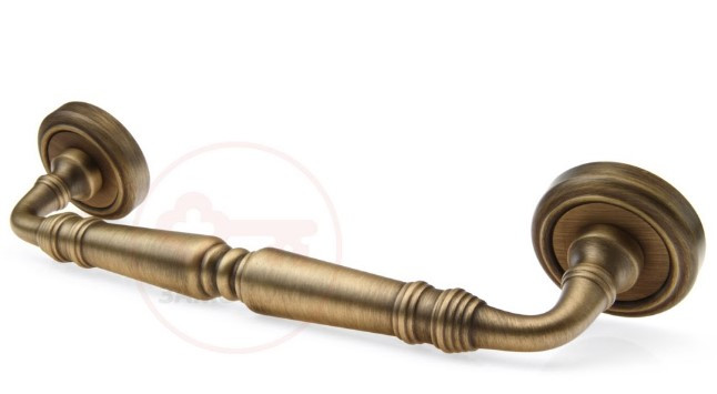 Ручка-скоба для вхідних дверей Fadex Antik матова бронза (Італія)