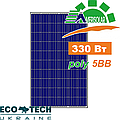Amerisolar AS-6P 330 W полікристалічна сонячна панель (батарея, фотоелектричний модуль)