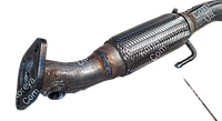 Штаны (труба приемная) Сенс Евро 3 под лямбда зонд, Bosal-ЗАЗ ТF698P-1203010-10