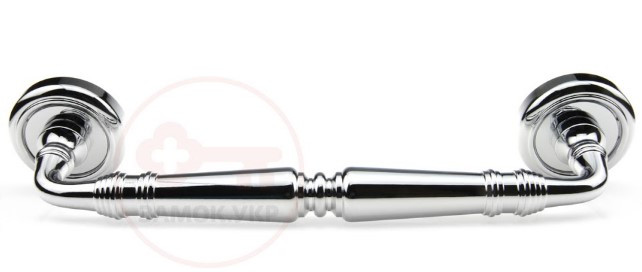 Дверна ручка-скоба Fadex Antik хром полірований (Італія)