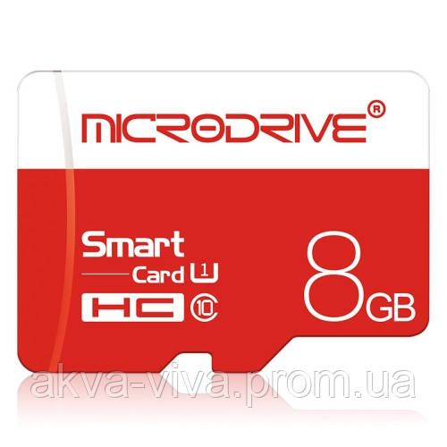 Карта памяти Microdrive microSD 8GB