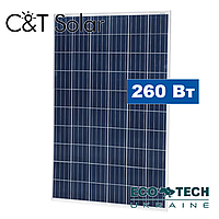 C&T Solar СT60260-P, 260 W поликристаллическая солнечная панель (батарея)