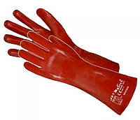 Защитные перчатки из ПВХ Artmas RPVCD35 kat.1, красный