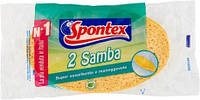 ГУБКА ДЛЯ ПОСУДУ 2 ШТ. SAMBA SPONTEX