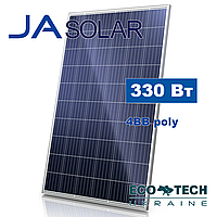 JA Solar JAP6-72 330W 4BB, Poly полікристалічна сонячна панель (батарея) TIER 1