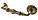 Ручка-скоба для вхідних дверей Fadex Libra матова бронза (Італія), фото 2