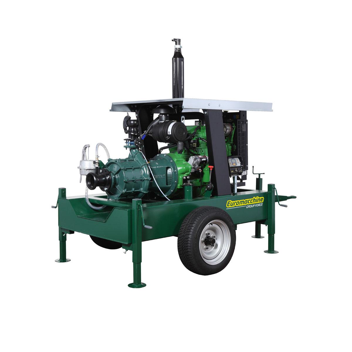 Дизельні насосні станції Euromacchine з двигуном JOHN DEERE від 60 до 250 Л. С. насосами CAPRARI