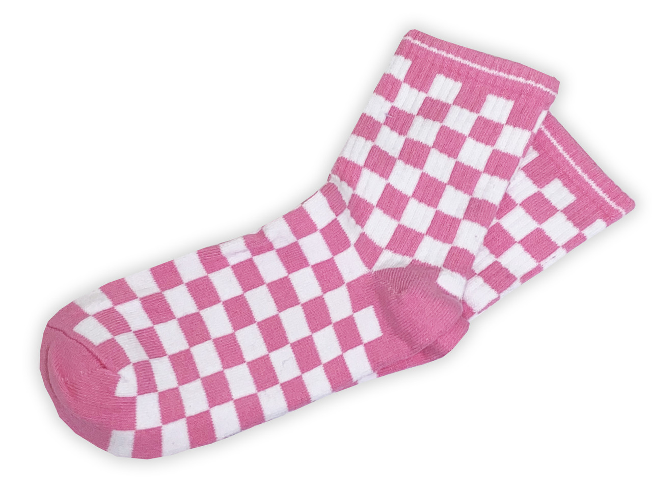Шкарпетки Neseli Athletic Шахматы розовые , One size (37-43)