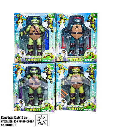 Іграшки мульт-герої "Черепашки Ніндзя", фото 1