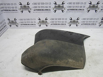 Накладка на правий кут заднього бампера (клик) Fiat Doblo (735388443)