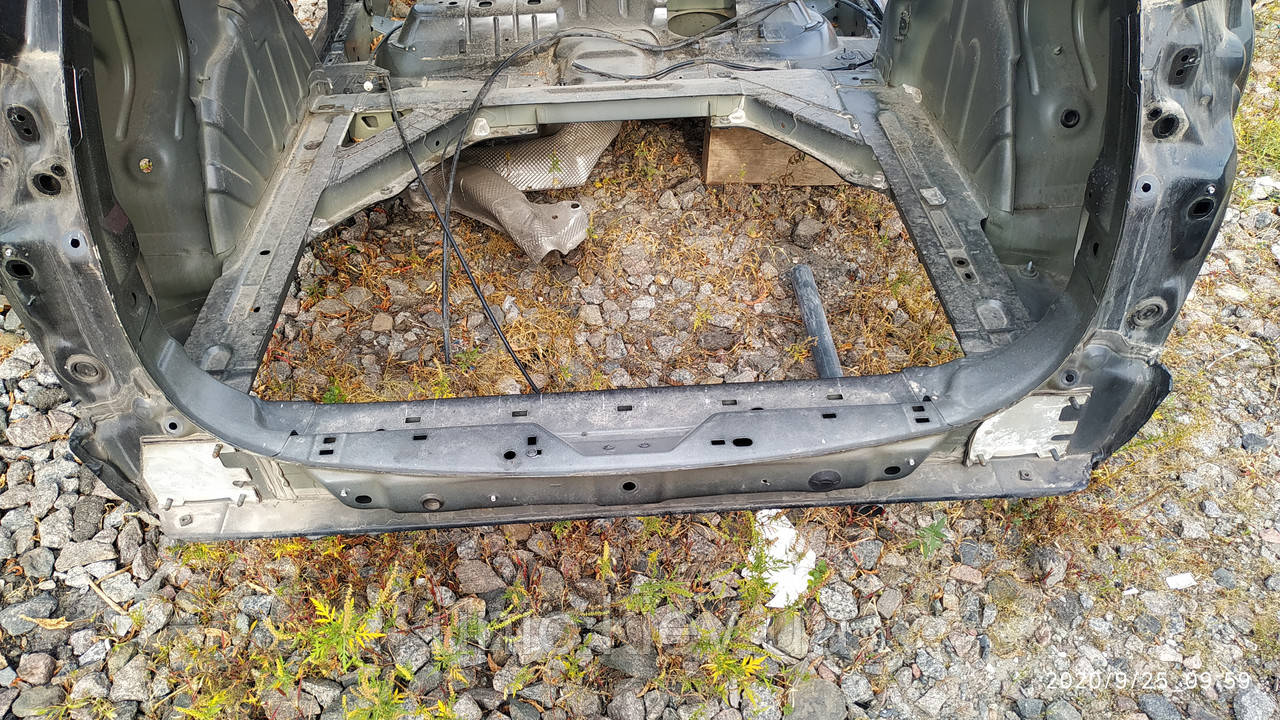 Кузов панель задня Рено Меган 3 універсал б/в