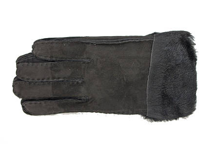 Жіночі рукавички Чорні з невеликим дефектом Віктор, фото 2