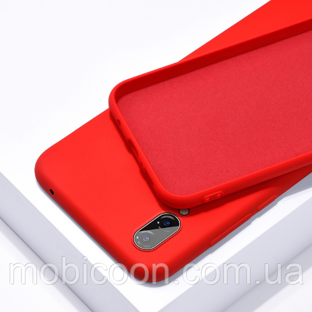 Чехол GRAND Full Silicone Cover для Huawei Y6 2019 Red, фото 1