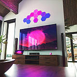Додаткові панелі Nanoleaf Shapes Hexagons Expansion Pack Apple Homekit - 3 шт., фото 7