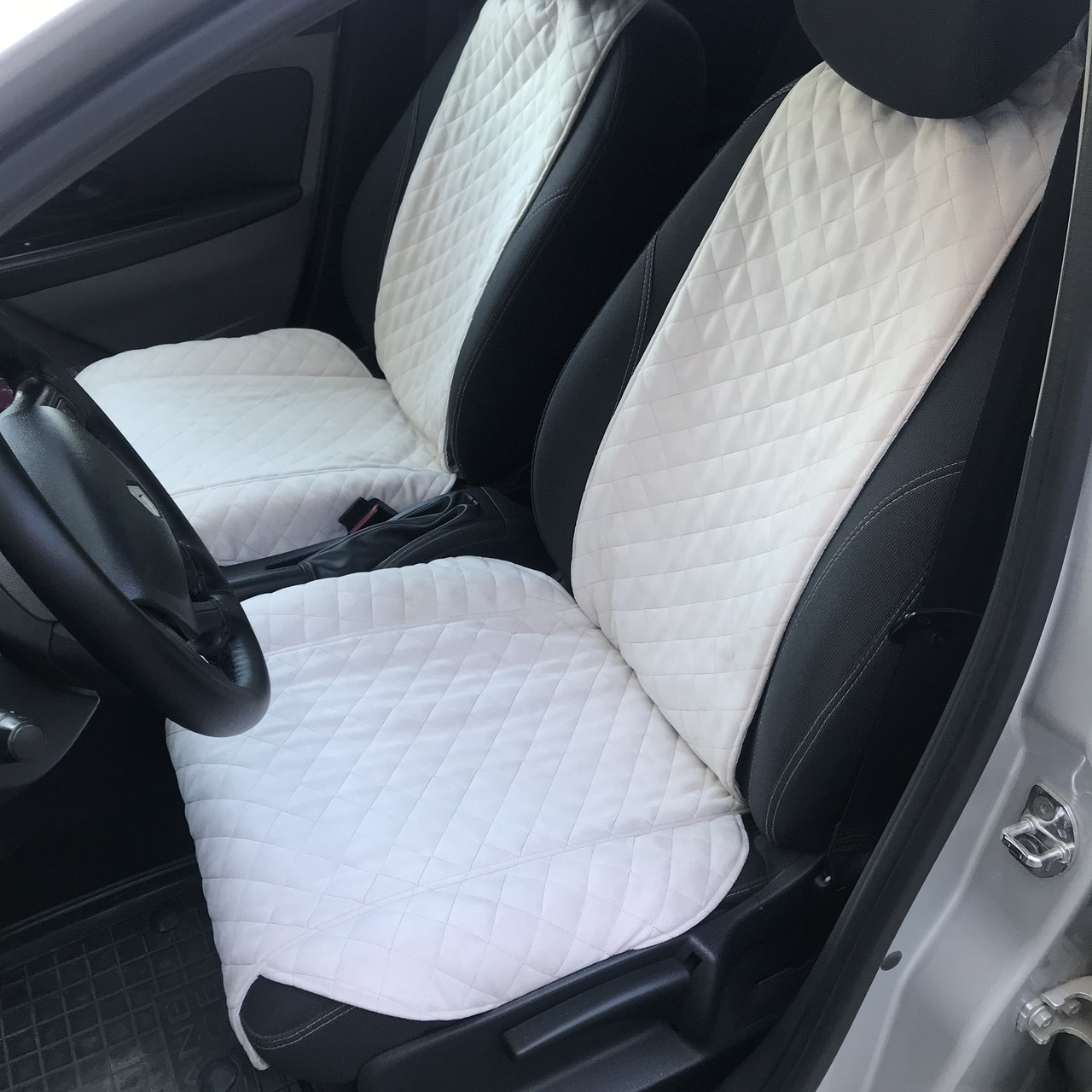 Автомобильный чехол-накидка из Алькантары, "Белая": продажа, цена в ...