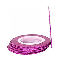 Цукрова нитка для дизайну нігтів 1 мм рожевий