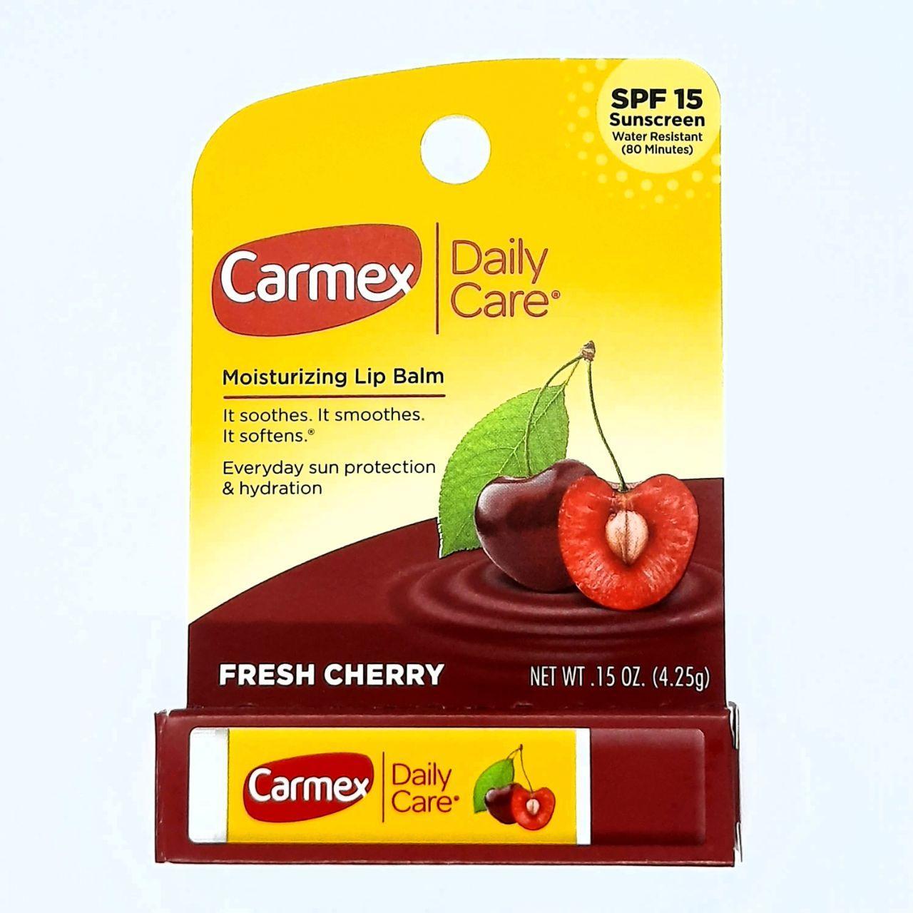 Бальзам для губ у стику від Carmex Fresh Cherry SPF-15 (4,25 г)