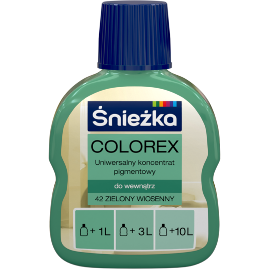 Колорекс Sniezka №42 ЗЕЛЕНИЙ весняний, 100мл, фото 1