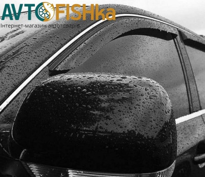 Вітровики Toyota Avensis сед 2003-2009 (скотч) AV-Tuning