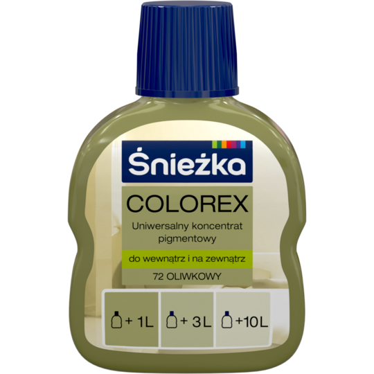 Колорекс Sniezka №72 оливковий