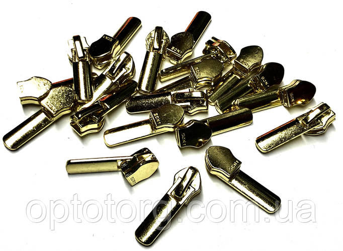 Бегунок Тип 7 Золото Прямой усиленный обувный, цена 6.63 грн — Prom.ua ...