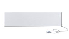 Обігрівач панель UDEN-300 універсал металокерамічний електрообігрівач для дому 300Вт, білий, фото 2