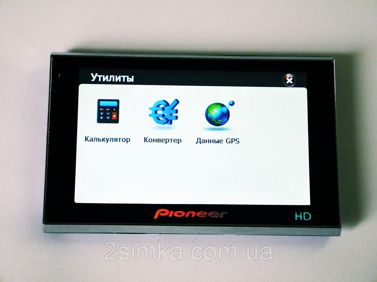 5" GPS навигатор Pioneer HD - 4Gb + FM-трансмиттер - Mp3 - фото 4 - id-p1263051753