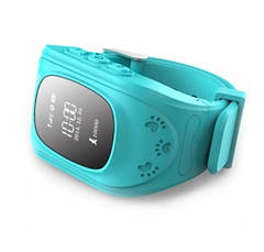 Дитячі розумні годинник Smart Baby Watch Q50 Бірюзові, фото 3