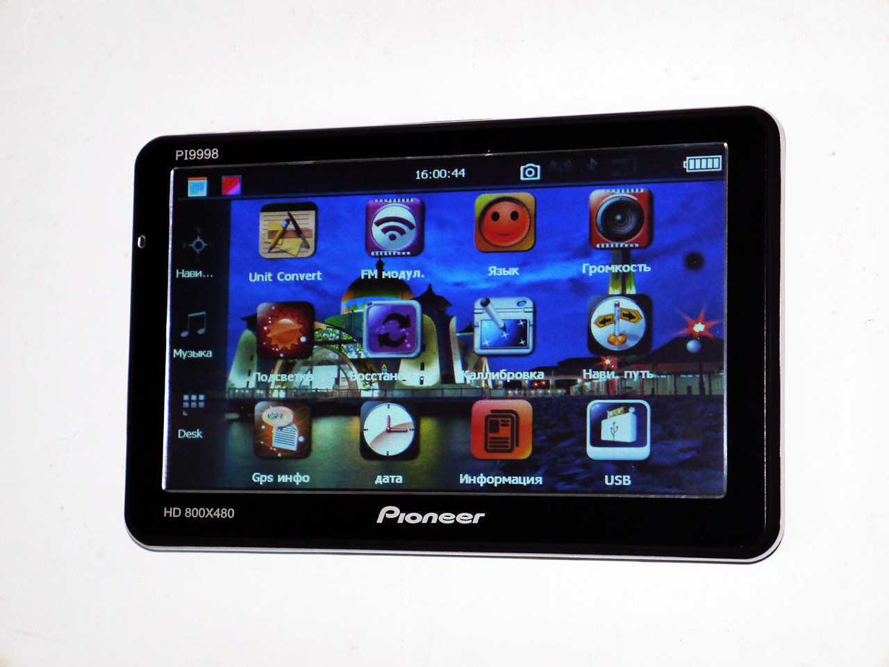 7" GPS Pioneer PI-9998 DVR + Видеорегистратор + Bluetooth +AV-in - фото 5 - id-p1263051773