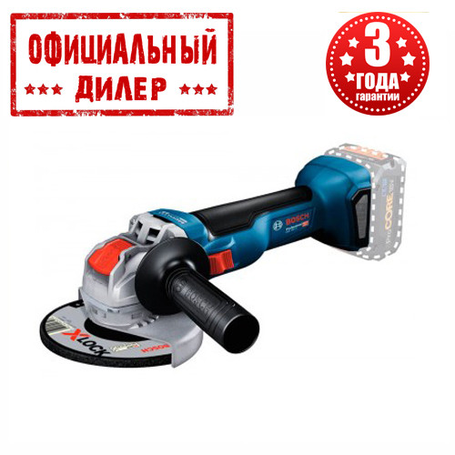 Акумуляторна кутова шліфмашина Bosch GWX 18V-10 Professional (без АКБ і ЗУ)