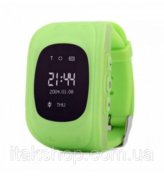 Дитячі розумні годинник Smart Baby Watch Q50 Зелені