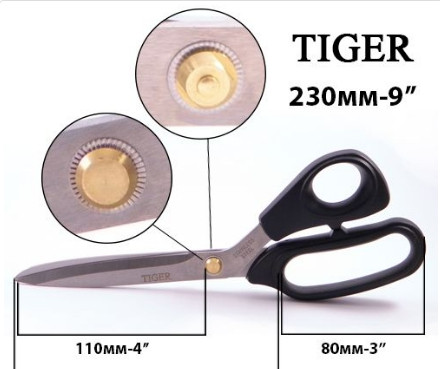 Ножиці кравецькі 10", фото 1