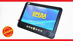 TV Opera 1002 10" Портативний телевізор з Т2 USB SD