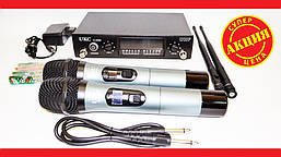 Радіосистема UKC DM U-5000 UHF база 2 радіомікрофони
