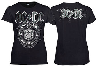 Футболка женская AC/DC Dirty Deeds, фото 1