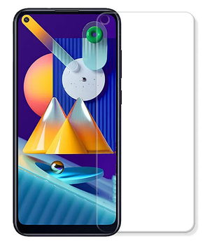 Гідрогелева захисна плівка AURORA AAA на Samsung Galaxy M11 на весь екран прозора, фото 1