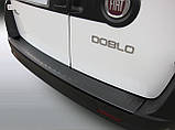 Пластикова захисна накладка на задній бампер для Fiat Doblo 2010-2014 / Lift. 2015-2021, фото 2