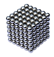 Неокуб, neocube 4,5 мм, нікель — магнітний конструктор головоломка, магнітні кульки